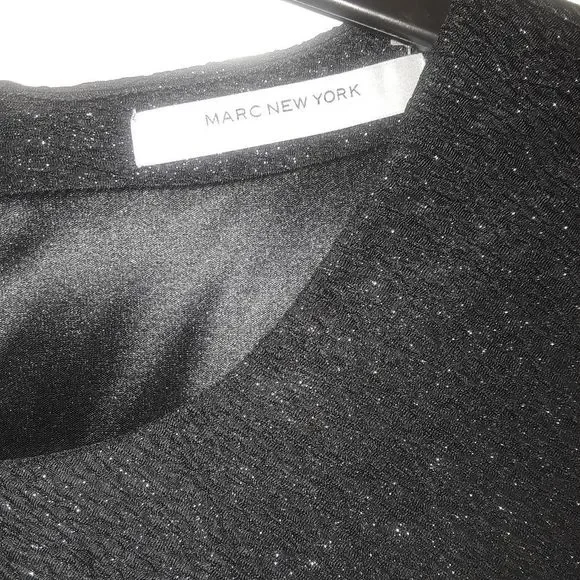 Andrew Marc Marc New York Black Mini Dress - Picture 5 of 6